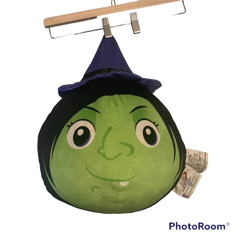 The northwest company squishy witch pillow Halloween lovie stuffy soft comfy